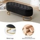 preview thumbnail 35 of 120, Velvet Storage Bench for Bedroom