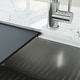 preview thumbnail 10 of 28, VIGO Mercer Single Bowl Stainless Steel Undermount Kitchen Sink with Accessories