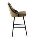preview thumbnail 19 of 62, Silver Orchid Naldi Contemporary Black Counter Stool (Set of 2) - N/A