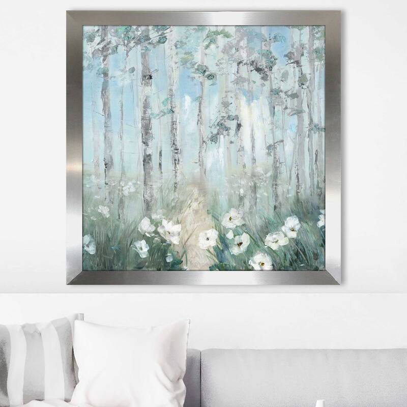 "Magical Birch Grove" by Sally Swatland Print on Acrylic
