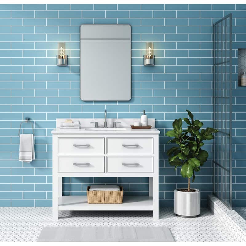 Avanity BROOKS-VS43-E Brooks 43" Free Standing Single Basin Vanity Set