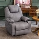 preview thumbnail 23 of 63, MCombo Electric Power Lift Recliner Chair Sofa with Massage and Heat for Elderly, 3 Positions, USB Ports, Fabric 7040