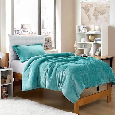 Me Sooo Comfy - Coma Inducer® Oversized Comforter Set - Dusty Turquoise
