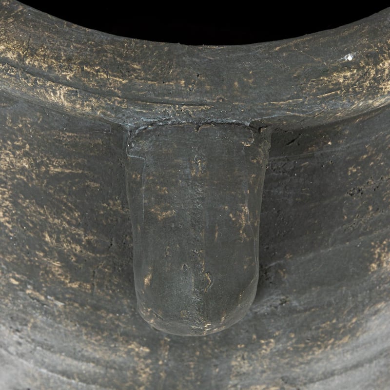 Whitewashed Terra-cotta Urn