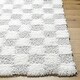 preview thumbnail 15 of 48, Livabliss Urban Shag Scandinavian Checkered Area Rug.
