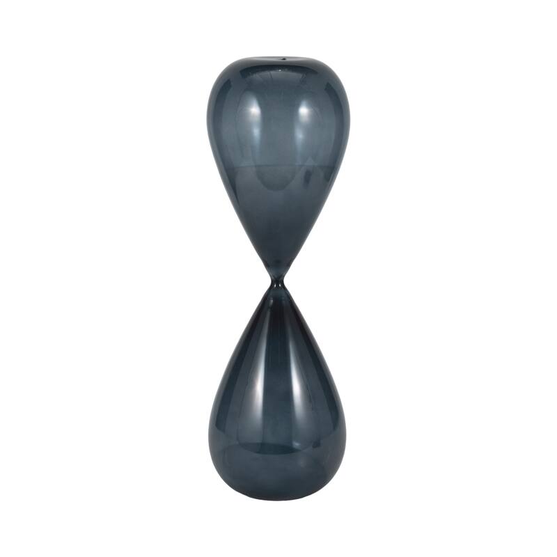 Contemporary Hourglass Sculpture for Home Decor - Stylish Decorative Object