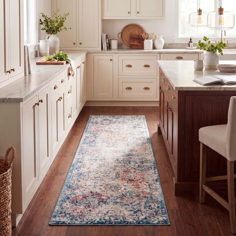 SAFAVIEH Madison Bettylou Boho Chic Distressed Area Rug