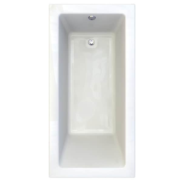 Shop American Standard 2940.002 Studio 72" Acrylic Soaking Bathtub with