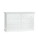 preview thumbnail 8 of 13, Suite Bebe Universal 6 Drawer Double Dresser