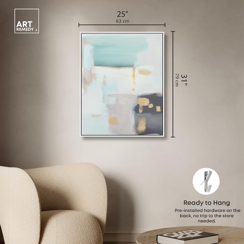 Misty Luxe III Canvas by Art Remedy
