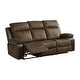 preview thumbnail 7 of 18, Woodsway Reclining Sofa - 83"W x 38"D x 41"H