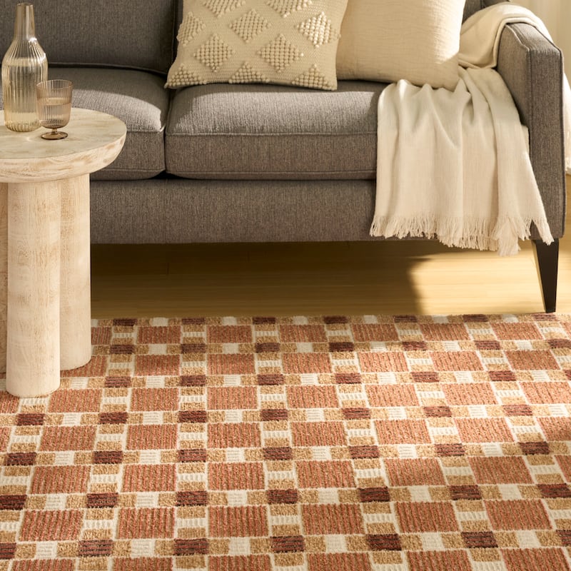 Nourison Nordic Indoor only Geometric Area Rug