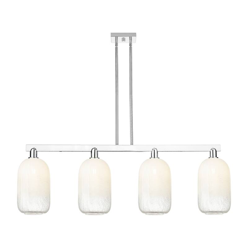 Innovations Lighting Urban Downtown - Brookhaven Cloche - 4 Light 48" Stem Hung Island Light