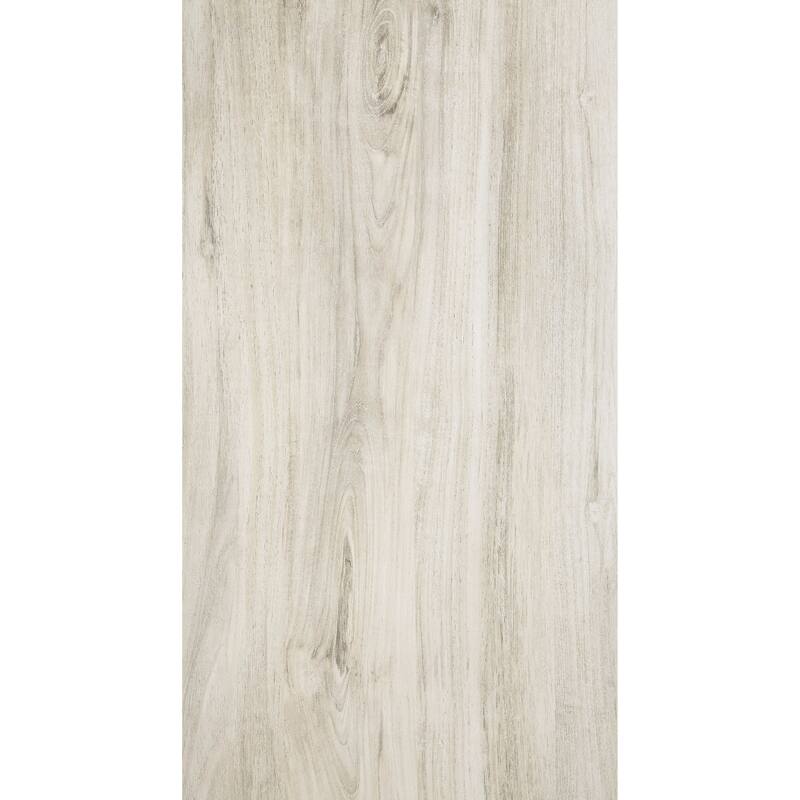 Simon Queen Panel Bed, Bordered Headboard and Footboard, Whitewash Wood