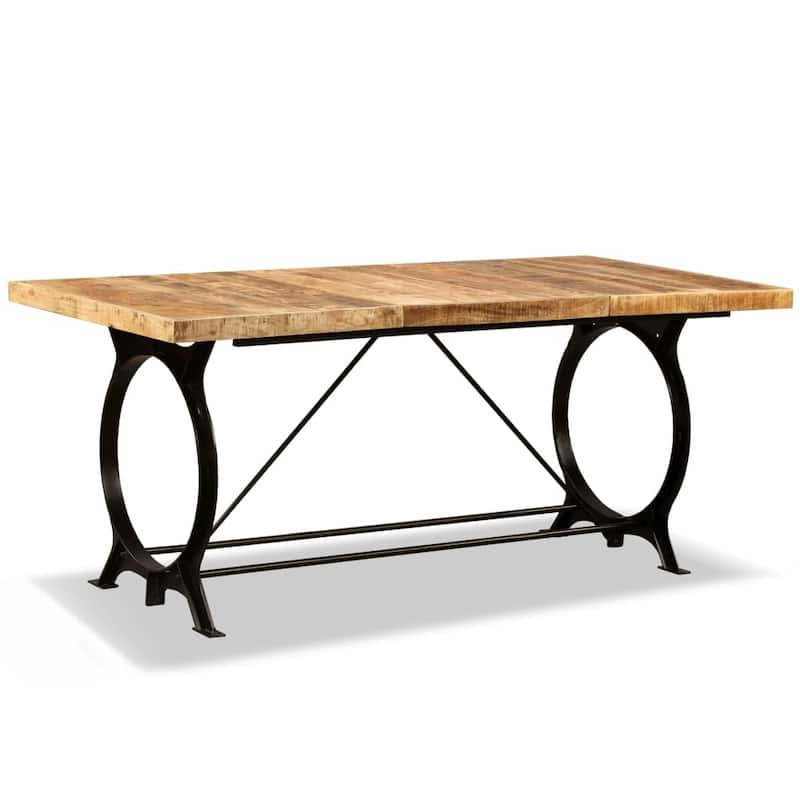 vidaXL Dining Table Kitchen Table Home Dining Room Table Solid Reclaimed Wood