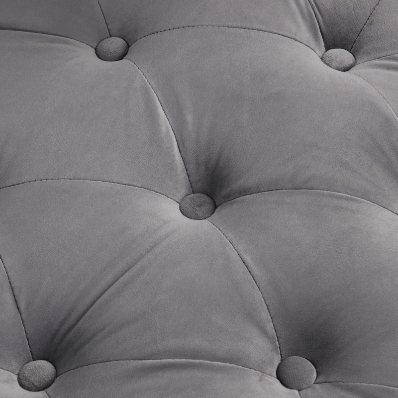 360 Degree Swivel Armchair, Modern Velvet Barrel Chair with one pillow, Oversized Round Accent Chair by Morden Fort