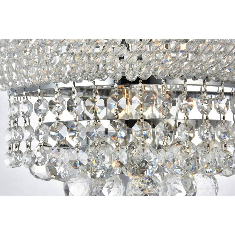 Fleur Illumination 4 light Chrome Wall Sconce