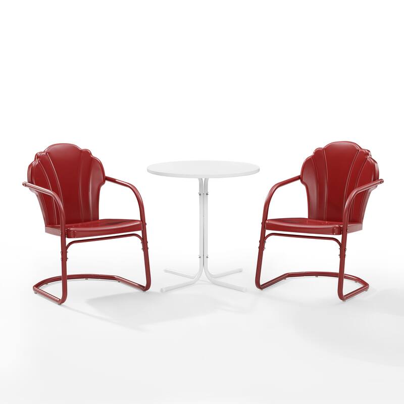 Crosley Tulip 3Pc Outdoor Bistro Set - 98 W x 29 D x 32.88 H