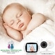 preview thumbnail 3 of 7, Video Baby Monitor with Digital Camera Room Temperature Infrared Night Vision 3.5 inch - M