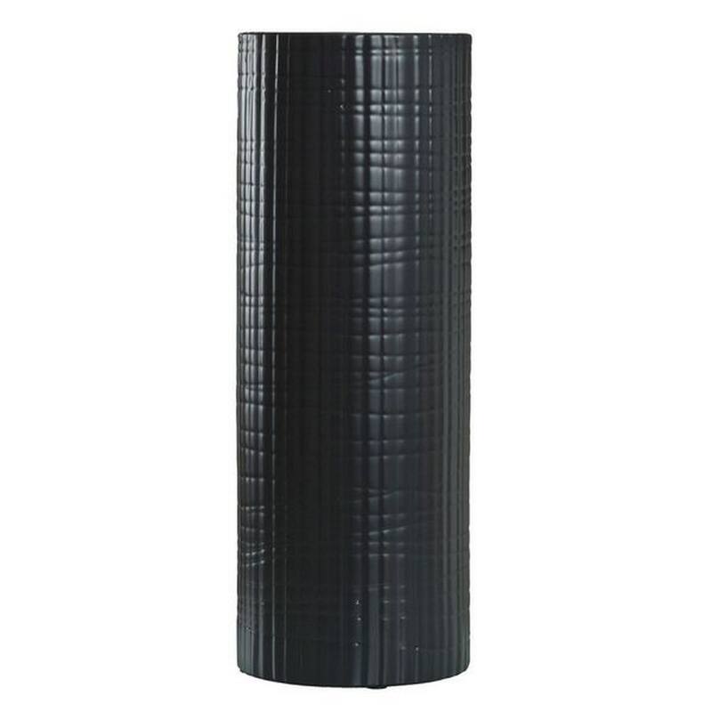 Harp & Finial Larissa Vase - Matte Finish On Ceramic - Matte Black
