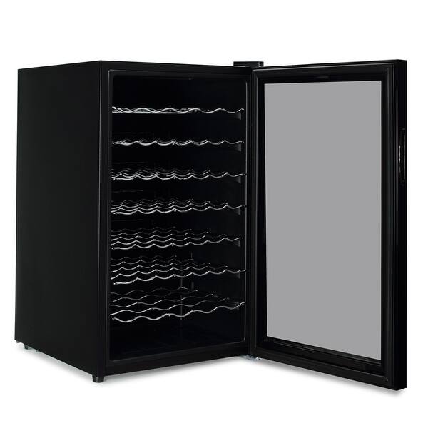 Shop Della Freestanding Mini Wine Fridge Bottle Chiller 51 Bottle