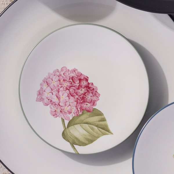 Noritake Colorwave Set of 4 Floral Appetizer Plates, 6-1/4