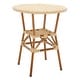 preview thumbnail 40 of 46, SAFAVIEH Outdoor Patio Furniture California Bistro Table (Fully Assembled)