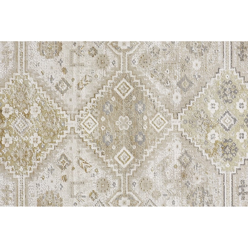 Zesa Floral Area Rug By HomeRoots - 144