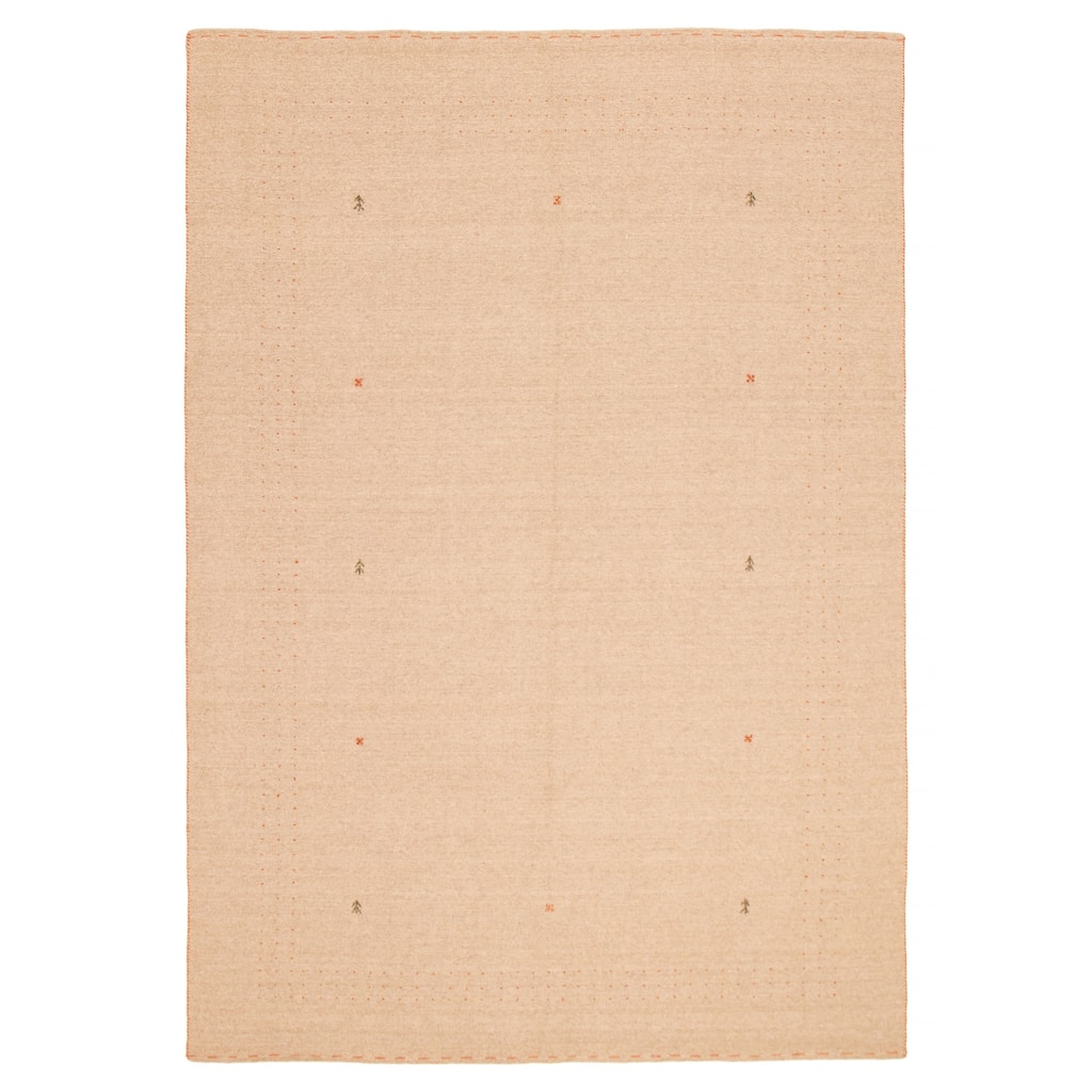 Kashkuli Gabbeh Tan Rug 7'10" x 11'0" - 7'10 x 11'0