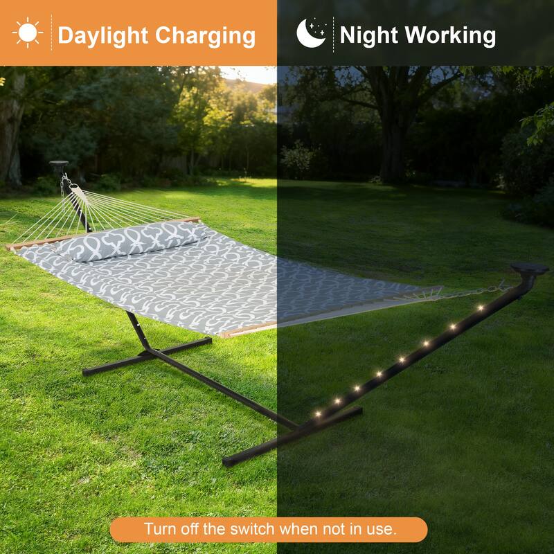 12 ft. Hammock with Stand - 149.6*55.1*45.3