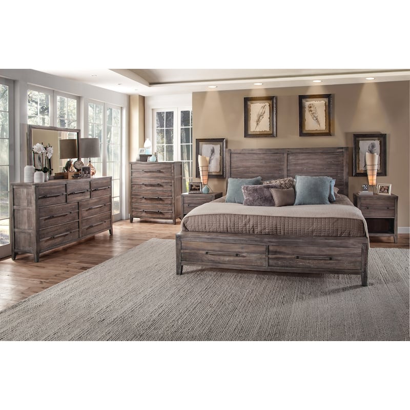 Asher Panel Storage Bed