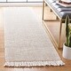 preview thumbnail 54 of 55, SAFAVIEH Handmade Natural Fiber Immacolata Jute Fringe Rug 2'3" x 8' Runner - Ivory/Natural