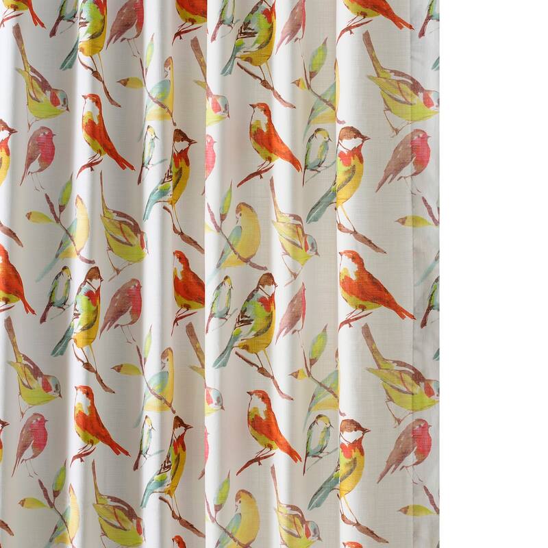 Exclusive Fabrics Textured Cotton Printed Curtains for Bedroom and Living room (1 Panel)
