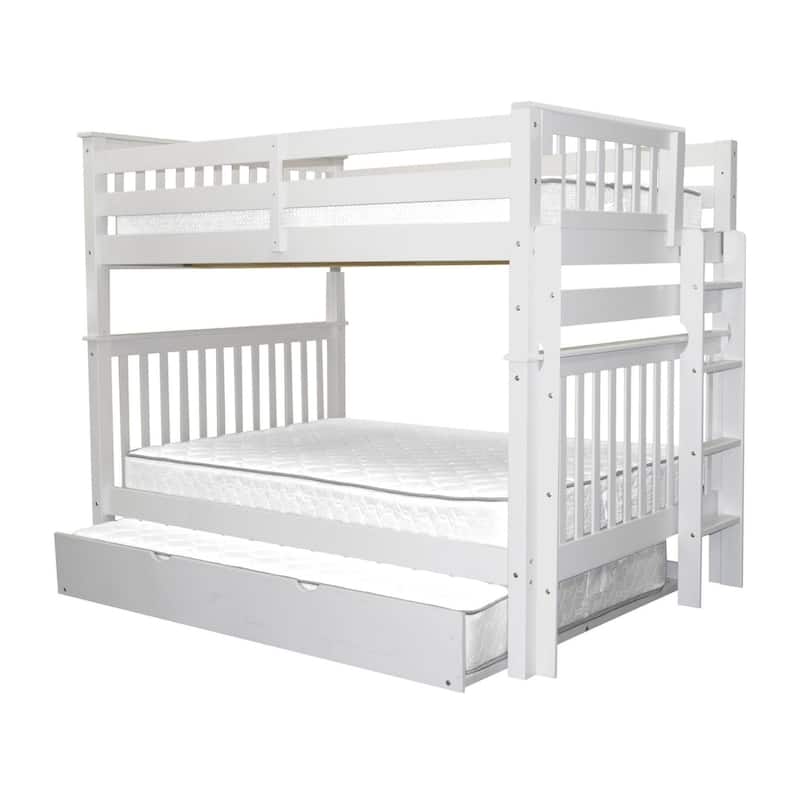 Taylor & Olive Trillium Full over Full Bunk Bed, Full Trundle
