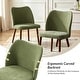 preview thumbnail 53 of 64, HULALA HOME Melisa Solid Wood Dining Chair Set of 4