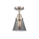 Option Brushed Satin Nickel / Light Smoke