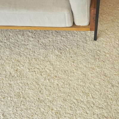 EXQUISITE RUGS Tocayo Flatweave New Zealand Wool Ivory Area Rug.