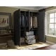 preview thumbnail 39 of 38, Palace Imports 100% Solid Wood Cosmo 3-Door Wardrobe Armoire with Solid Wood or Mirrored Doors