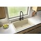 preview thumbnail 4 of 65, Karran Drop-In Quartz 33 in. 1-Hole Single Bowl Kitchen Sink Kit
