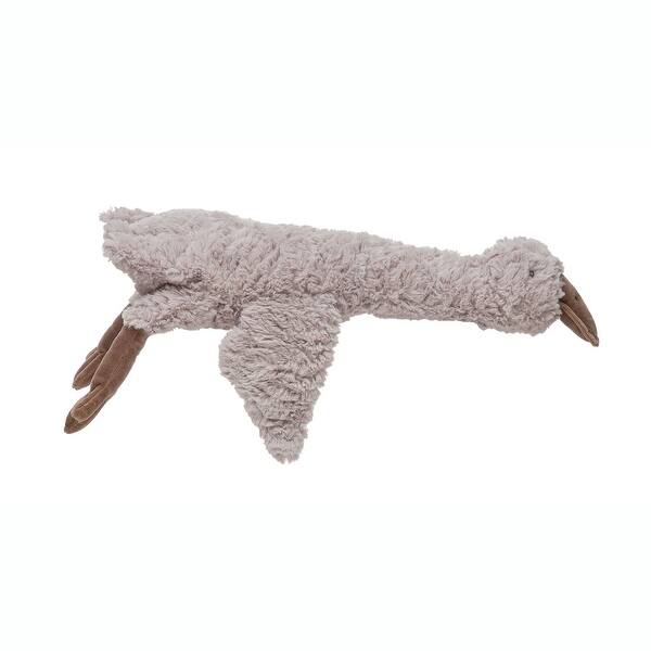 slide 2 of 3, Plush Goose - 20.0"L x 8.0"W x 3.0"H White - 20.0"L x 8.0"W x 3.0"H - Polyester