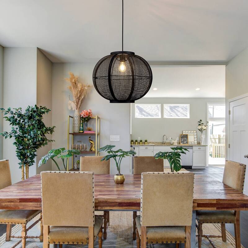 Modern Boho 19.7 in. Chandelier for Dining/Living