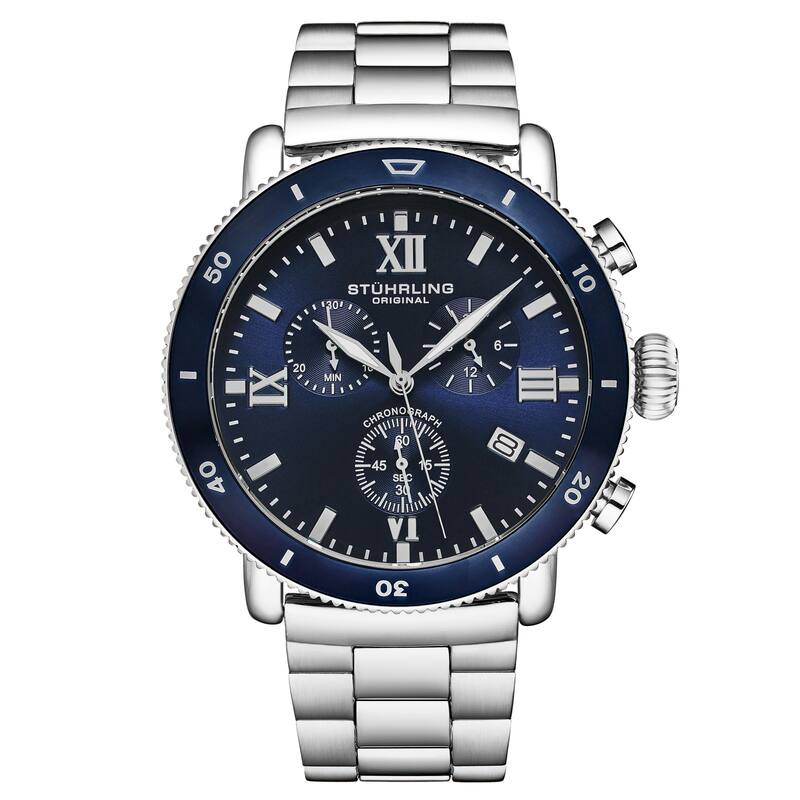 DualMode 4040 Quartz 48mm Chronograph - Blue