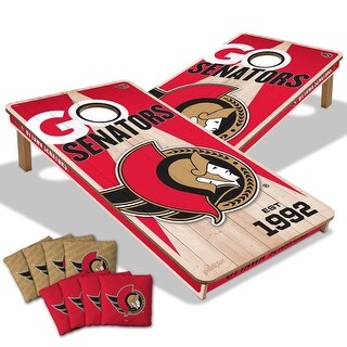 Ottawa Senators NHL 2x4 Cornhole Board Set