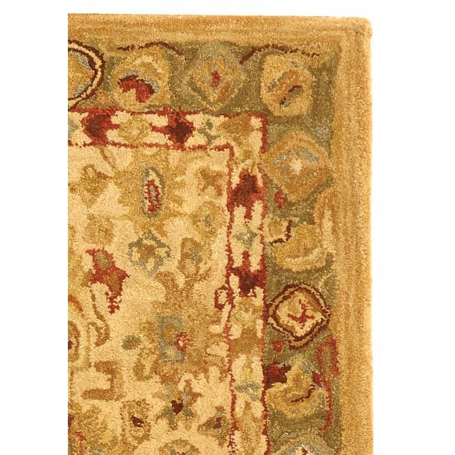 SAFAVIEH Handmade Anatolia Meenje Traditional Oriental Hand-spun Wool Rug