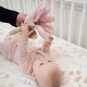 preview thumbnail 4 of 3, Violet Floral Plush Baby Rattle Toy