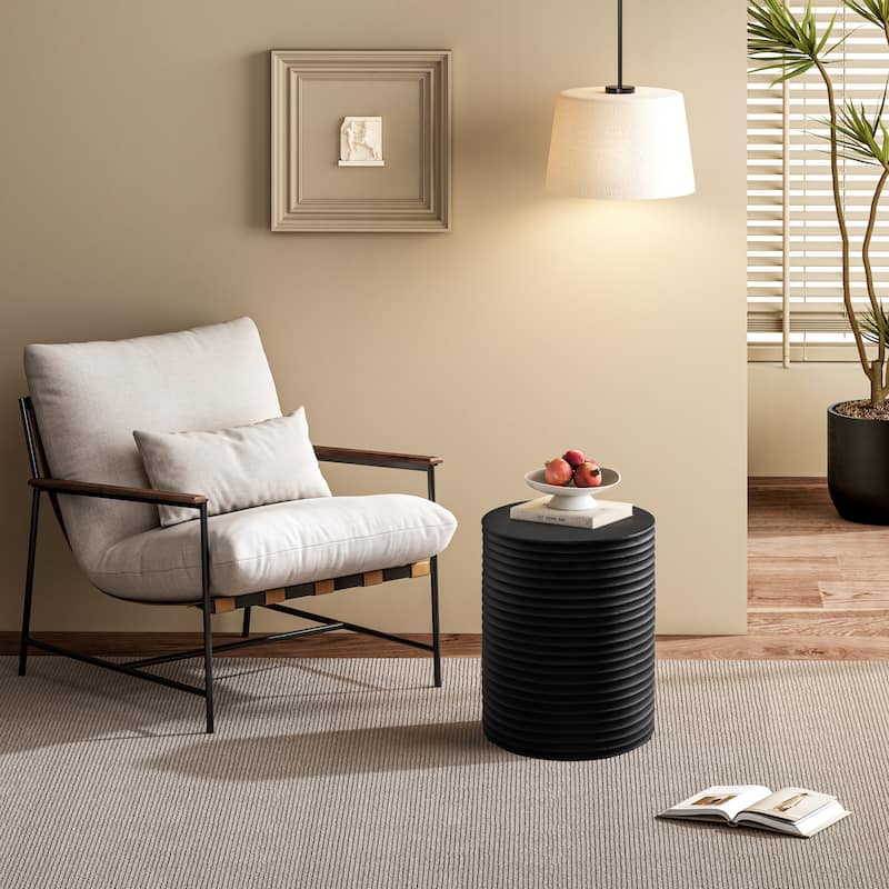 Modern Cylinder Side Table