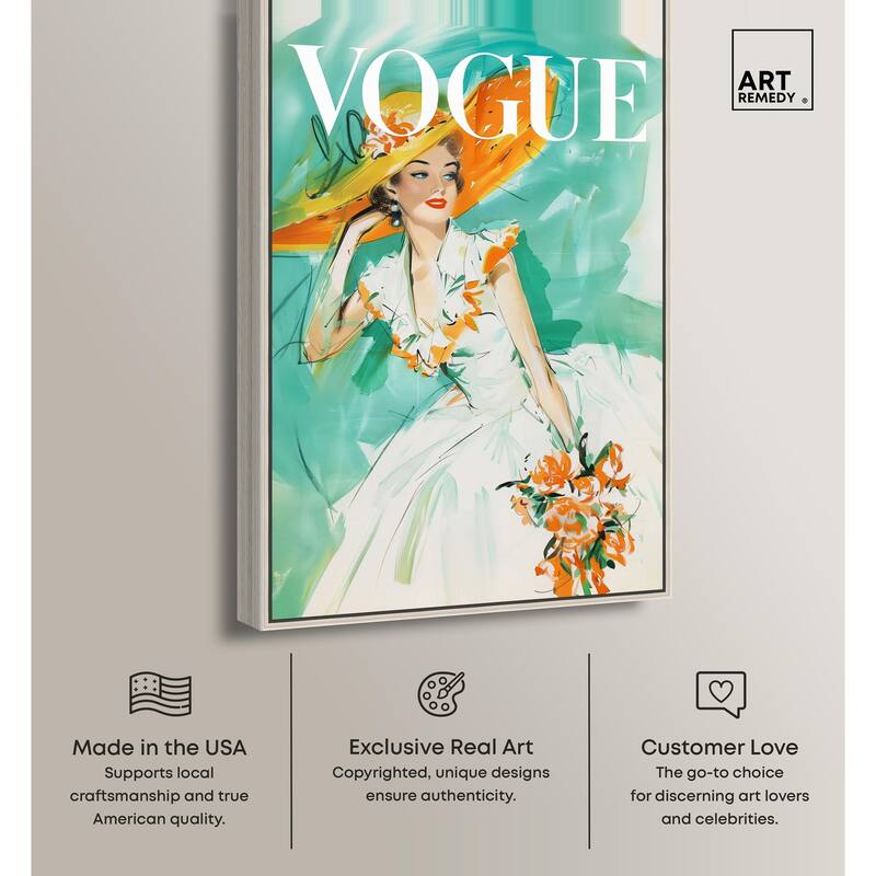 In the Summer Breeze Cover Canvas by Art Remedy