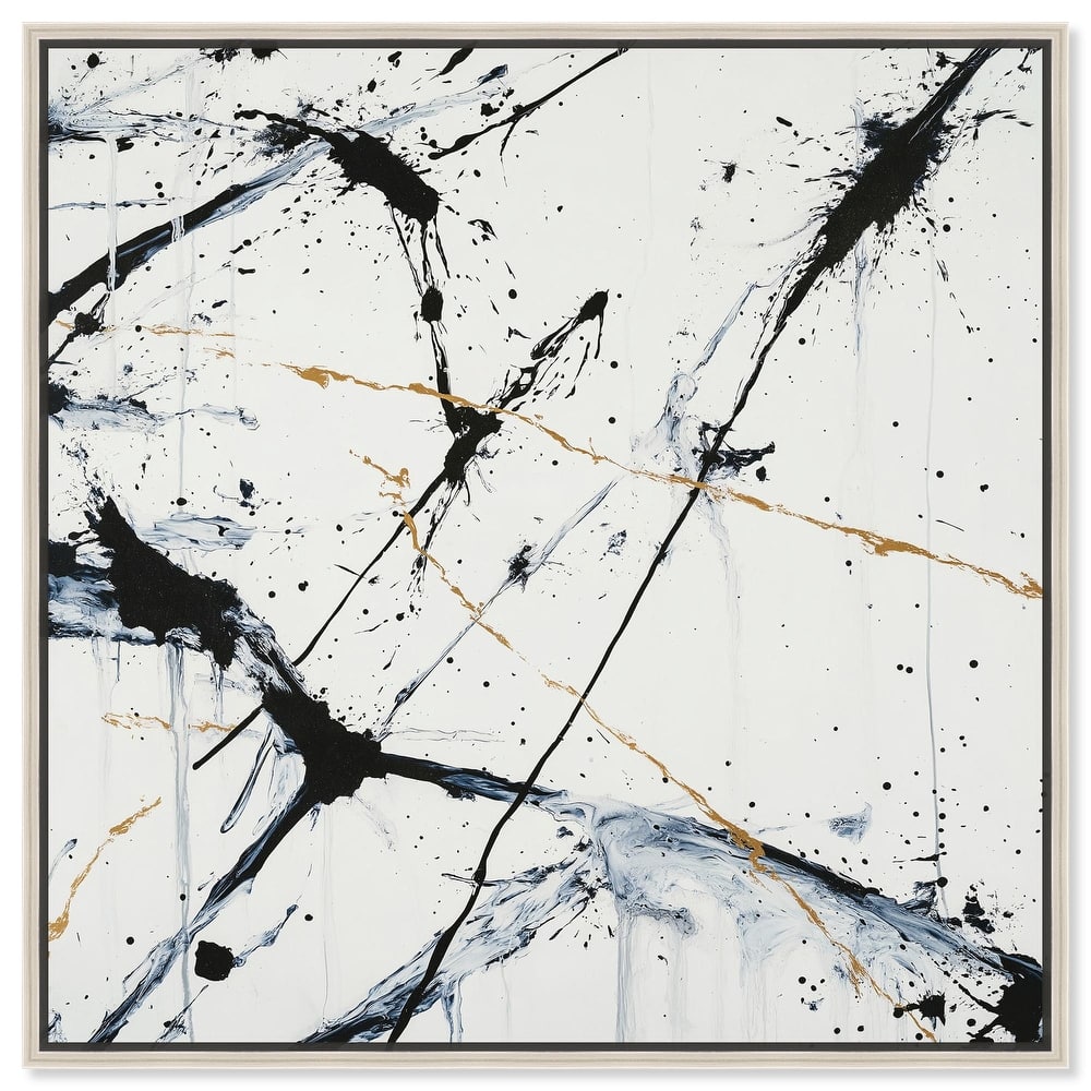 Splintered Impact I Canvas by Art Remedy