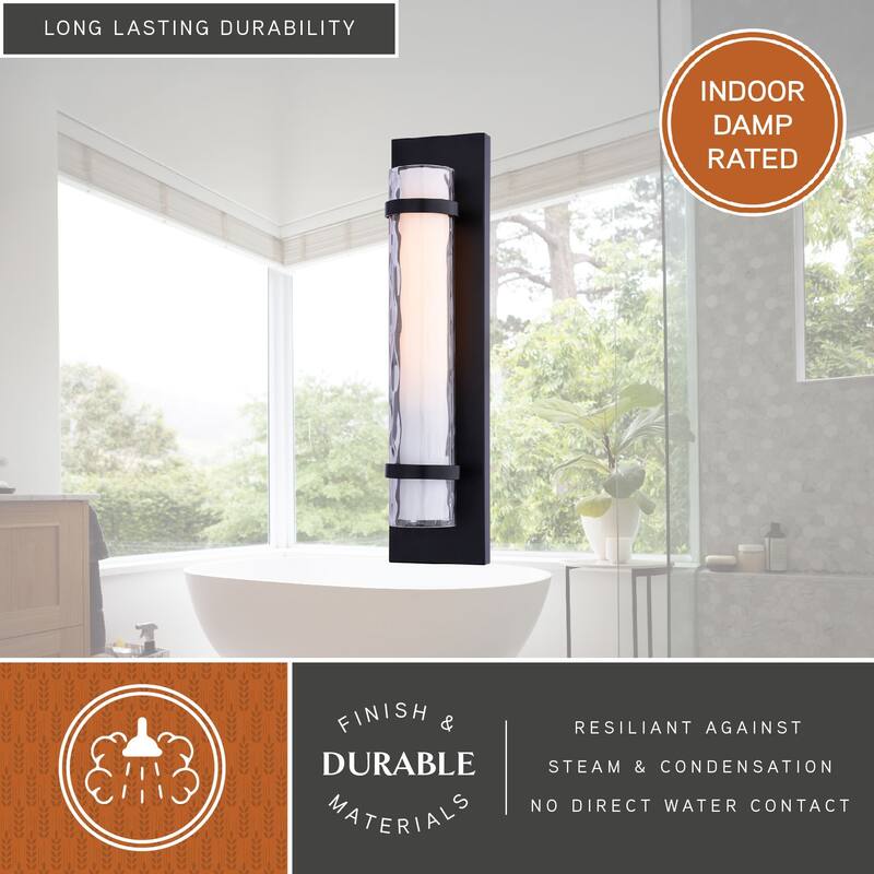 Vilo 1 Light Bathroom Wall Fixture