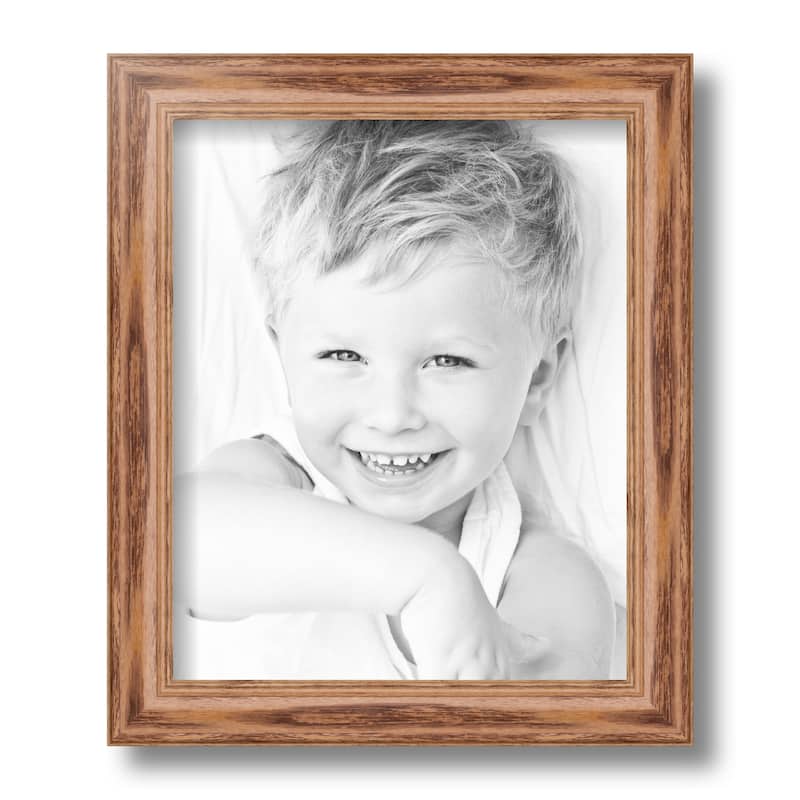 ArtToFrames Clayton Oak 8.5x11 Inch Picture Frame, 1.25 Inch Wood Poster Frame Available in Multiple Colors (59504-8.5x11)